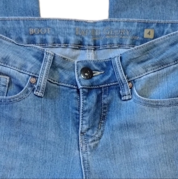 Faded Glory Boot Cut Jeans - Picture 3 of 3